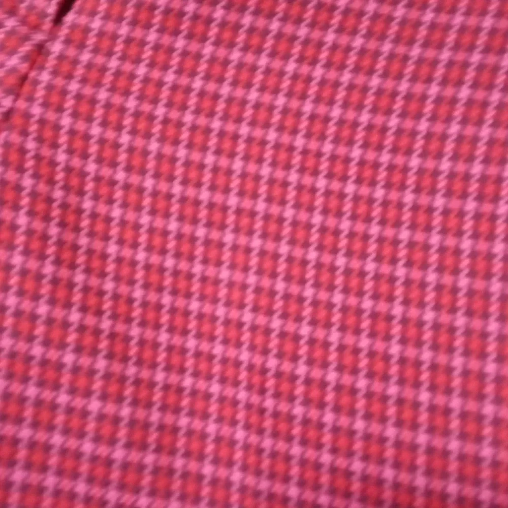 NWT! Ann Taylor Sophia Pants In Pink Houndstooth - Picture 6 of 10